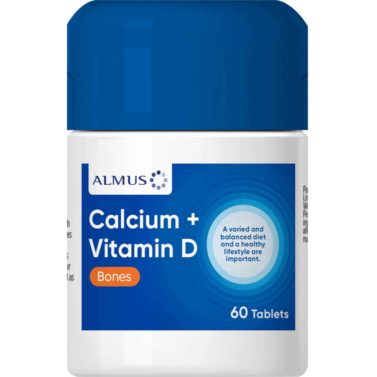 Almus Calcium & Vitamin D 60 Tablet