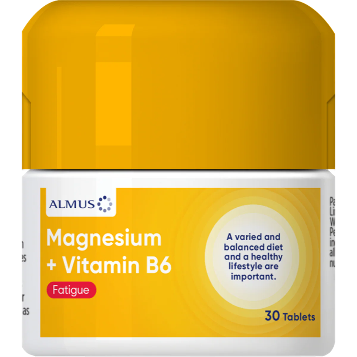Almus Magnesium & Vitamin B6 30 Tablet