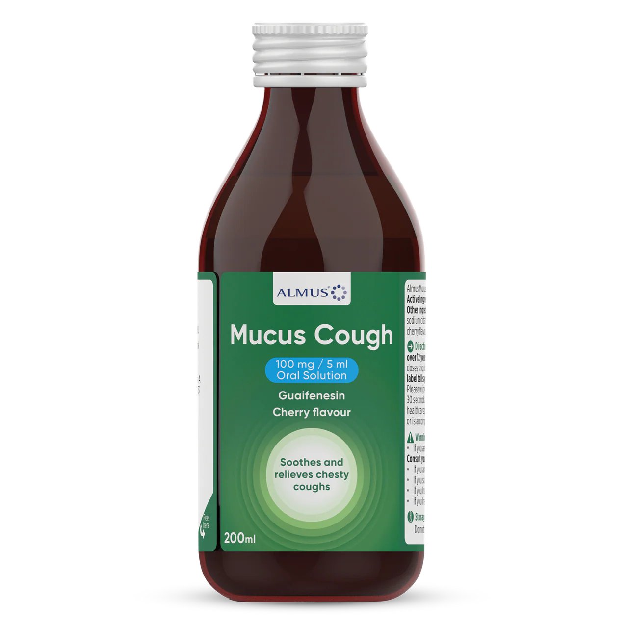 Almus Mucus Cough 100mg/5ml Oral Solution 200ml