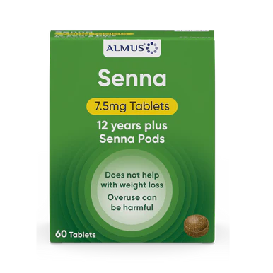 Almus Senna 7.5Mg Tablets 12 Year plus 60 Tablet