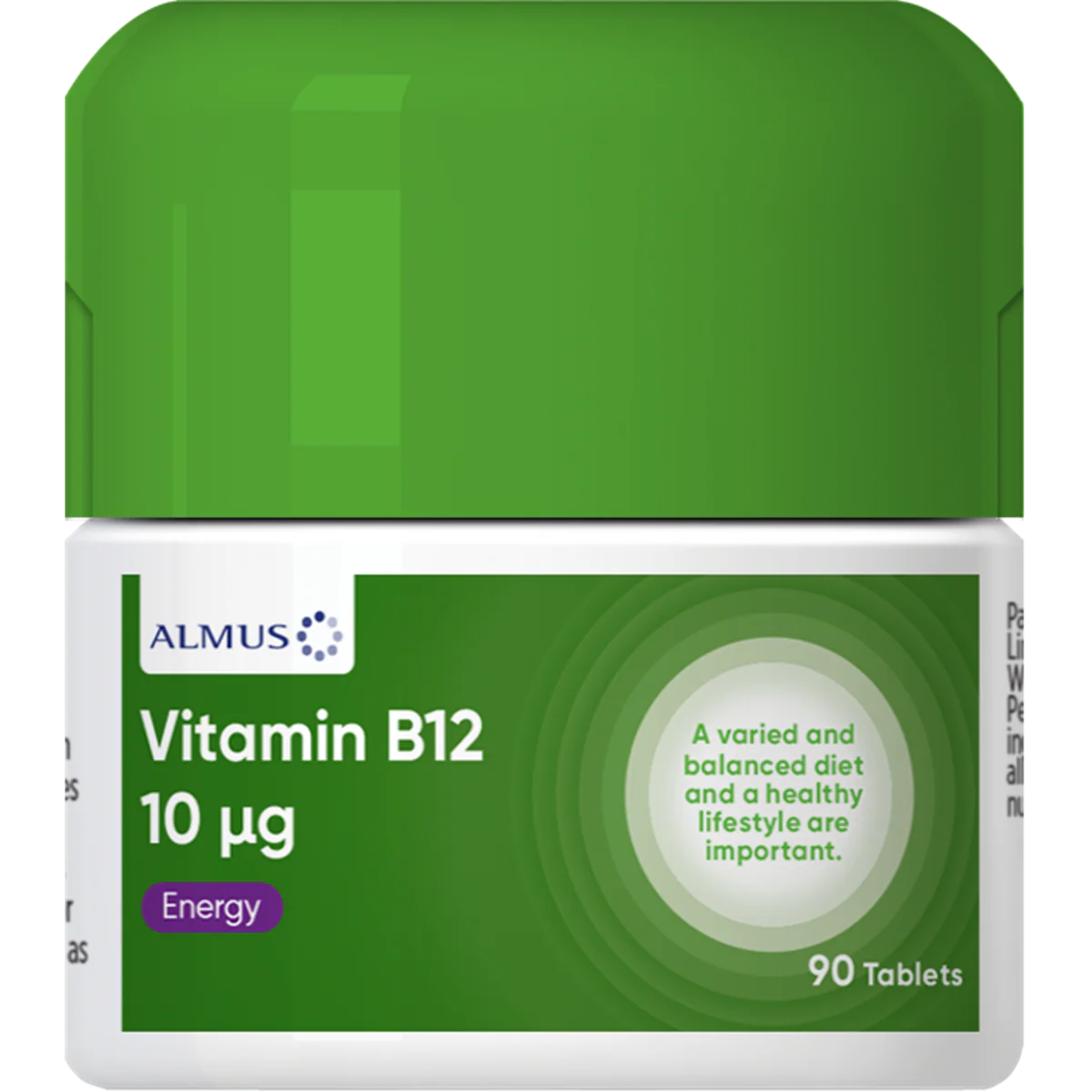 Almus Vitamin B12 10UG 90 Tablet