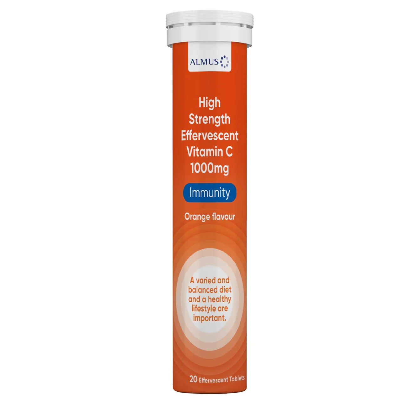 Almus Vitmain C Effervescent High Strength 20 Tablet