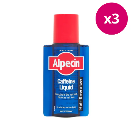 Alpecin Caffeine Liquid x 3