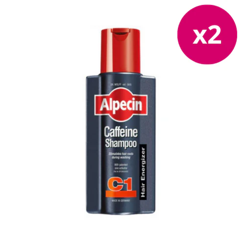 Alpecin Caffeine Shampoo C1 Twin Pack