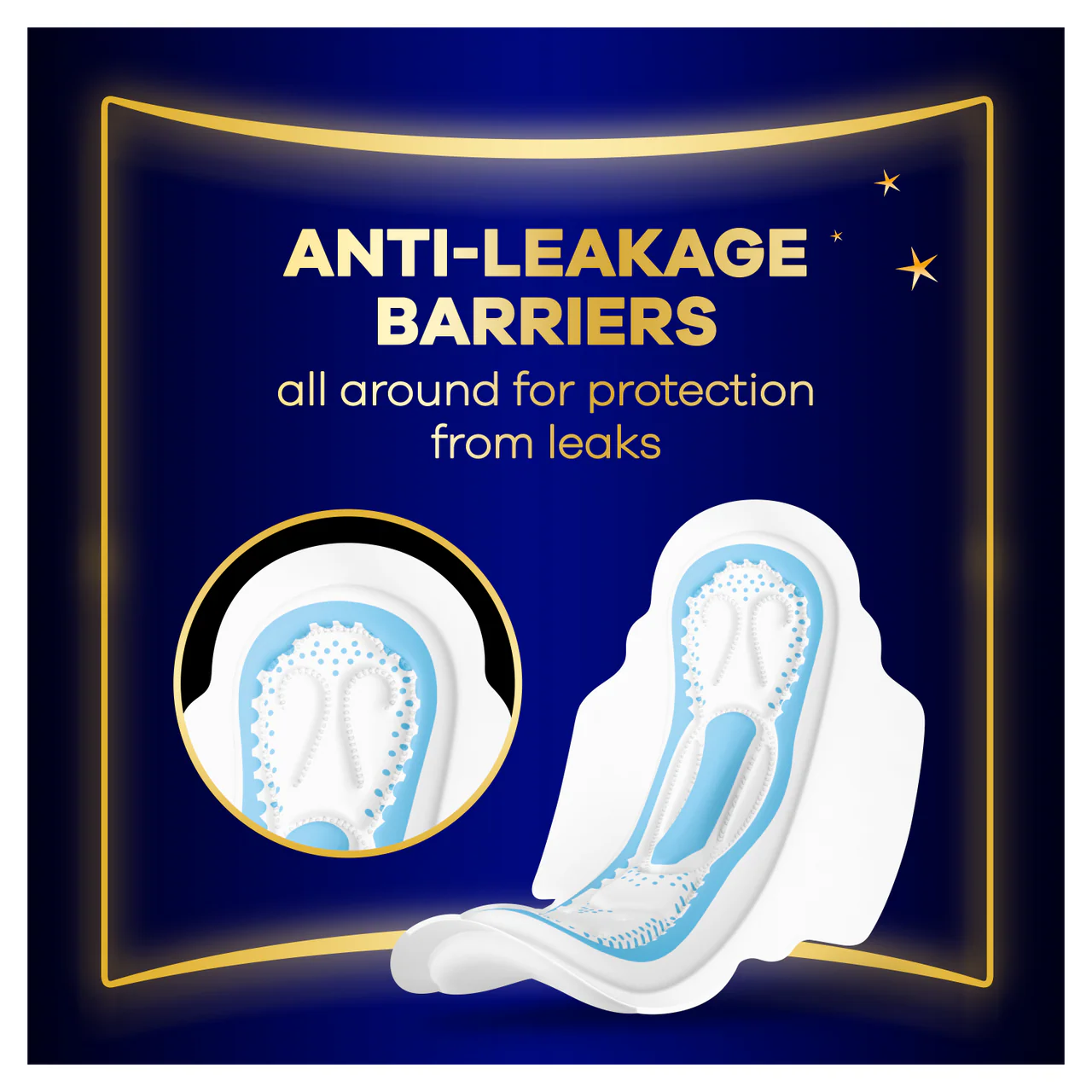 Always Maxi Classic Sanitary Towels with Wings Normal 8 Pads - Image 4