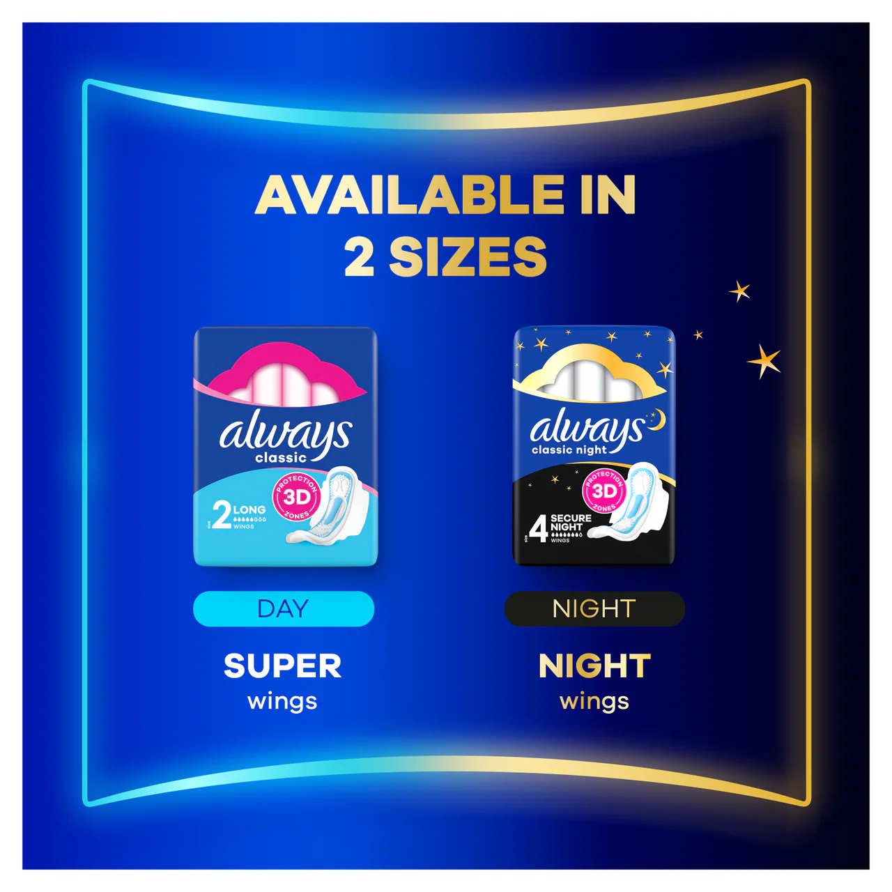 Always Maxi Classic Sanitary Towels with Wings Normal 8 Pads - Image 6