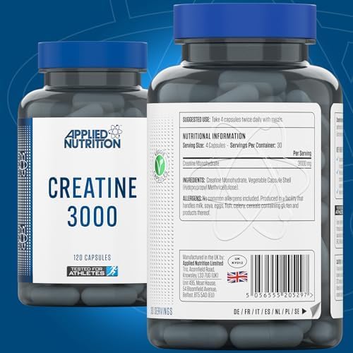 Applied Nutrition Creatine 3000 - 120 Capsules - Image 5