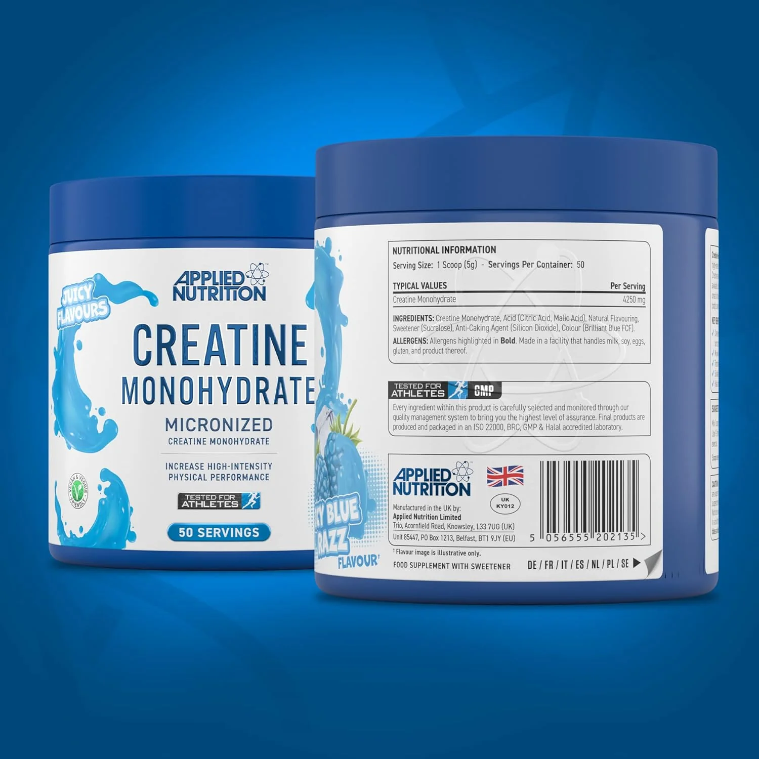 Applied Nutrition Creatine Monohydrate Powder Unflavoured 250g - Image 5