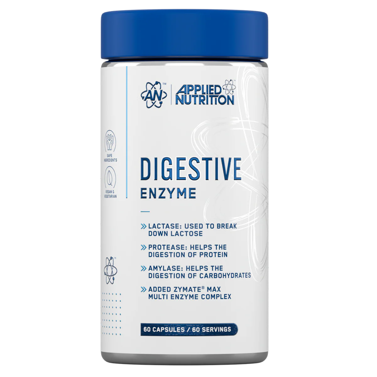 Applied Nutrition Digestive Enzyme 60 Capsules