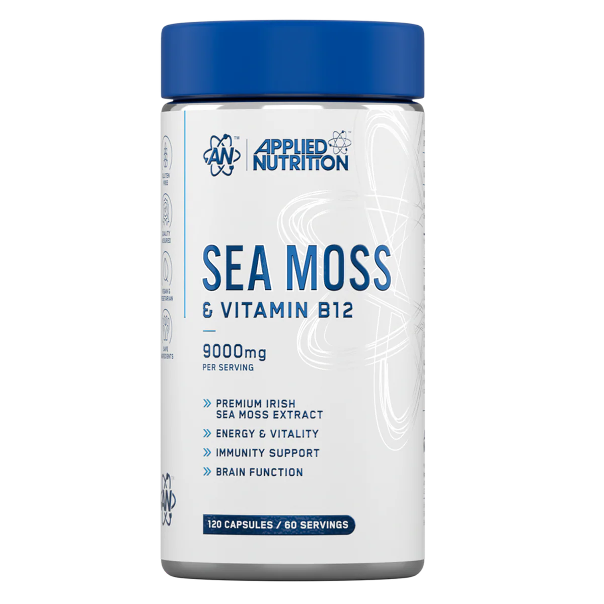 Applied Nutrition Sea Moss + Vitamin B12 120 Capsules