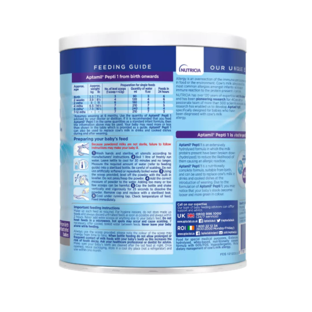 Aptamil Pepti 1 From Birth 800g - Image 3
