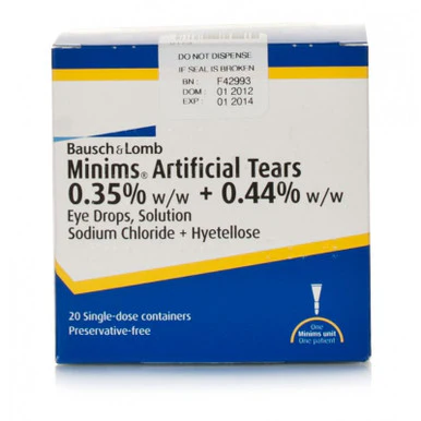 Artificial Tears 20 Doses