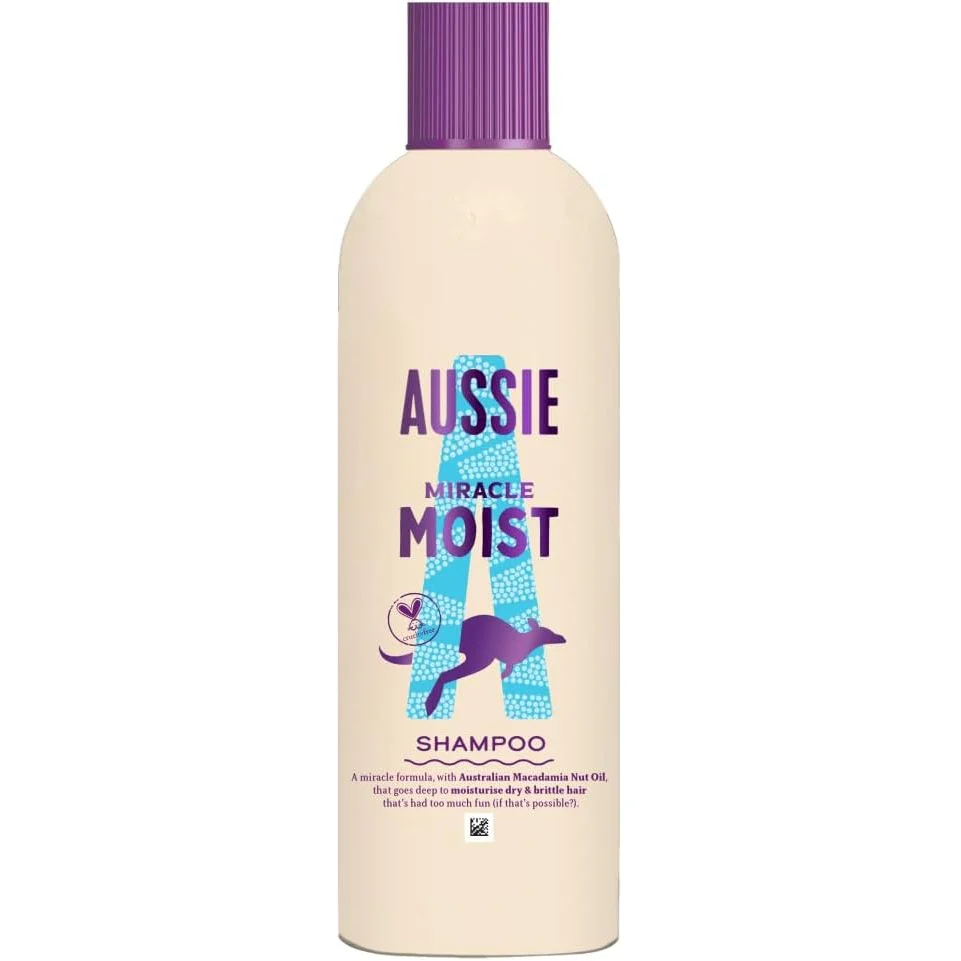 Aussie Miracle Moist Shampoo 300ml