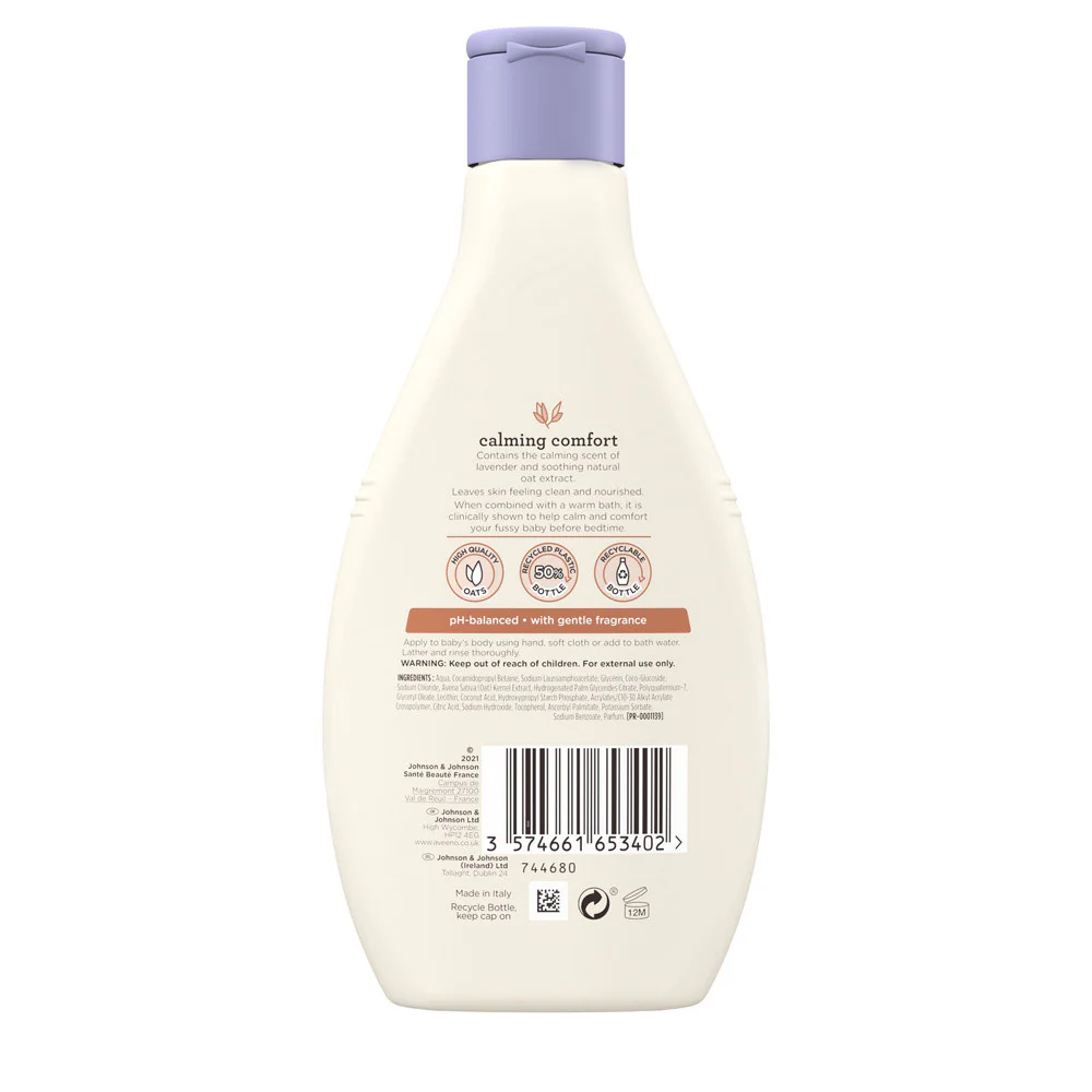 Aveeno Baby Calming Comfort Bath 250ml - Image 2