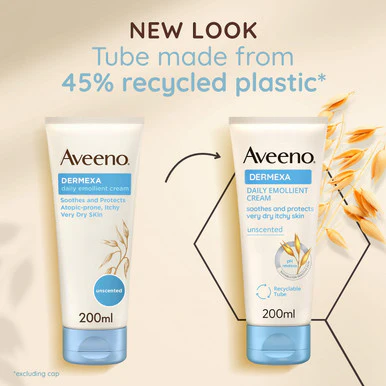 Aveeno Dermexa Daily Emollient Cream 200ml - Image 2
