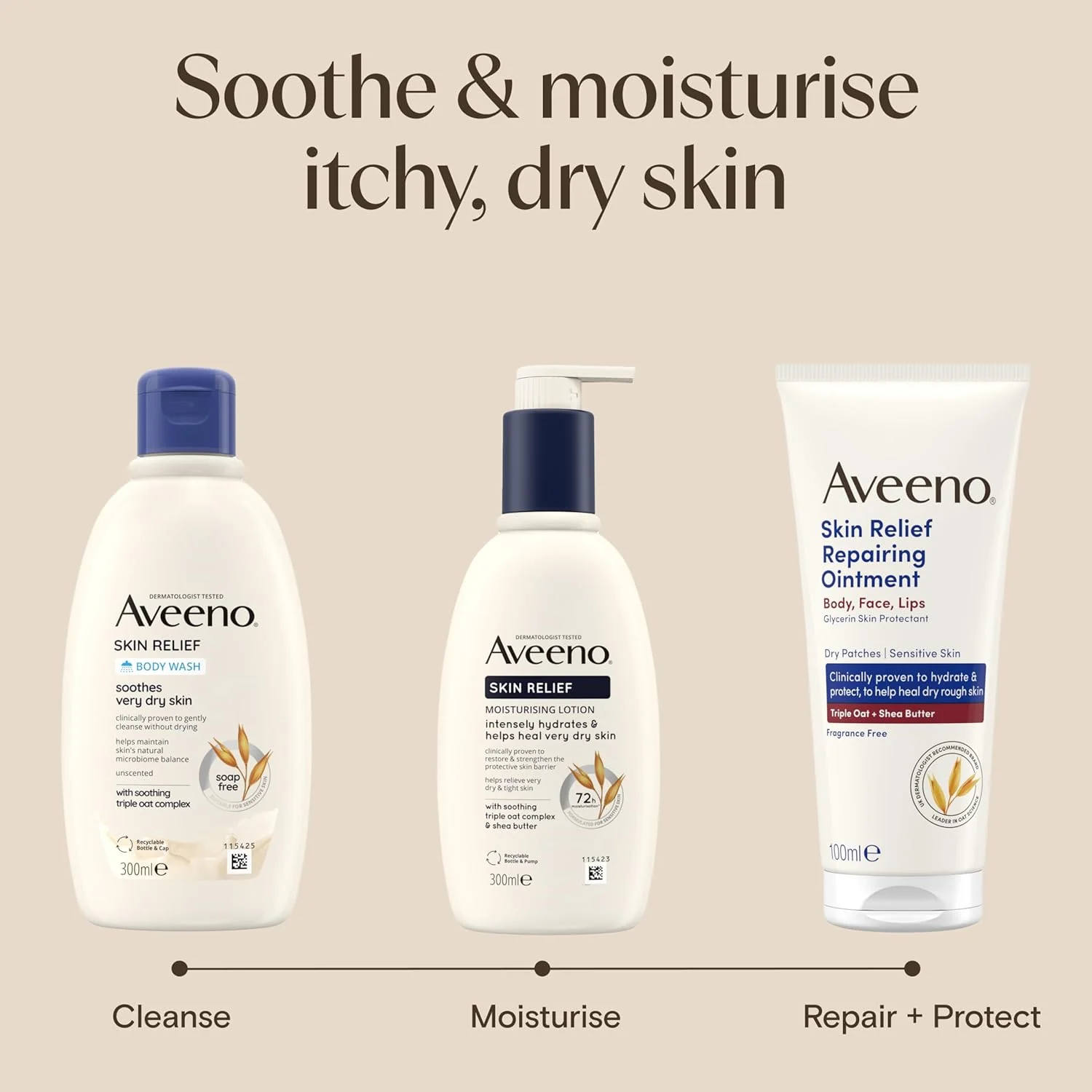 Aveeno Skin Relief Repairing Ointment 100ml - Image 6