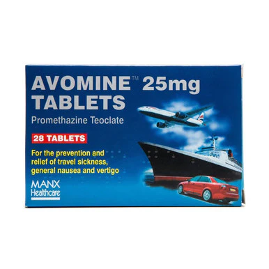 Avomine Tablets 25mg 28s