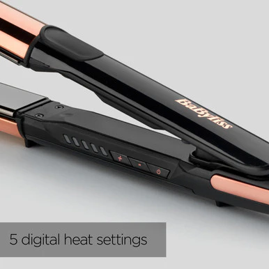 BaByliss Titanium Brilliance Straight & Curl Straightener - Image 4