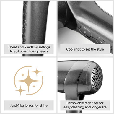 BaByliss Titanium Shine Hair Dryer - Image 2