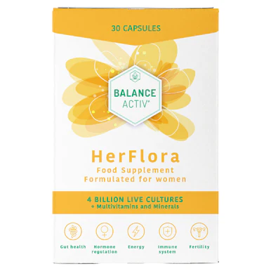 Balance Activ HerFlora Food Supplements 30 Capsules