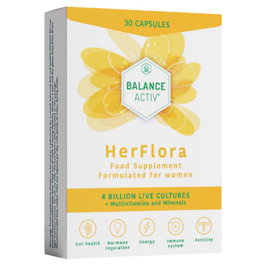 Balance Activ HerFlora Food Supplements 30 Capsules - Image 2