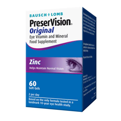 Bausch & Lomb PreserVision Original 60 Soft Gels