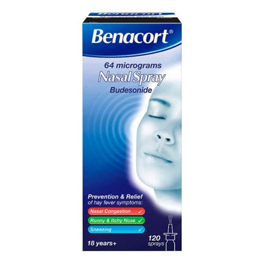 Benacort 64 Micrograms Nasal Spray 120 Sprays (18 Years+)