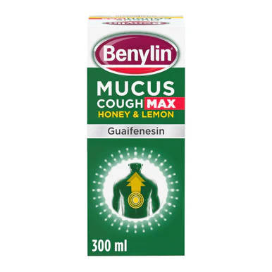 Benylin Mucus Cough Max Honey & Lemon 300ml