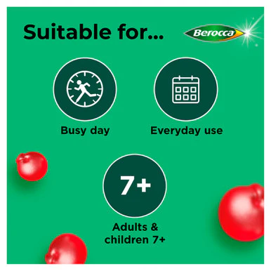 Berocca Multi-Action Cherry Flavour 60 Tablets - Image 9