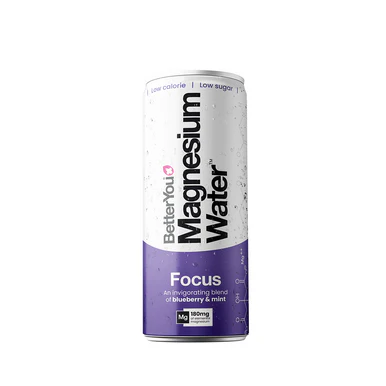 BetterYou Magnesium Water Focus Blueberry & Mint 250ml