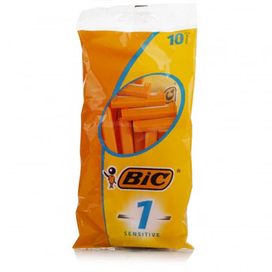 BIC 1 Sensitive Razors 10 Pack