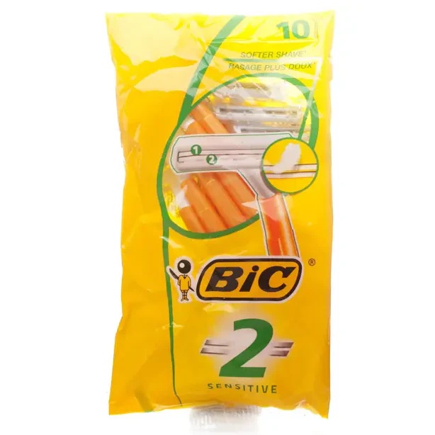 BIC 2 Sensitive Razors 10s