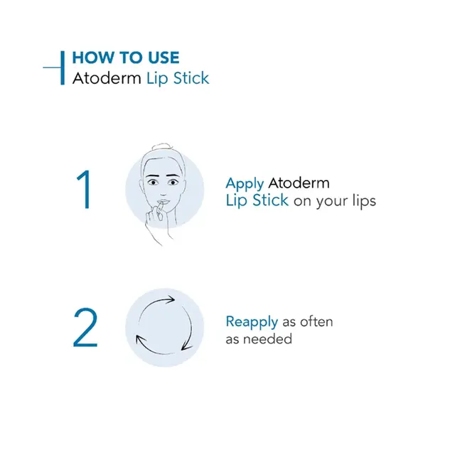 Bioderma Atoderm Lip Balm for Dry Lips 4g - Image 2