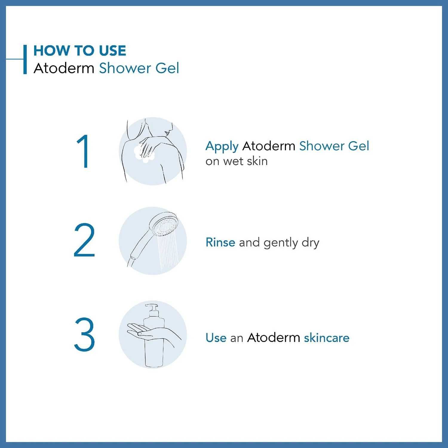 Bioderma Atoderm Shower Gel 200ml - Image 3