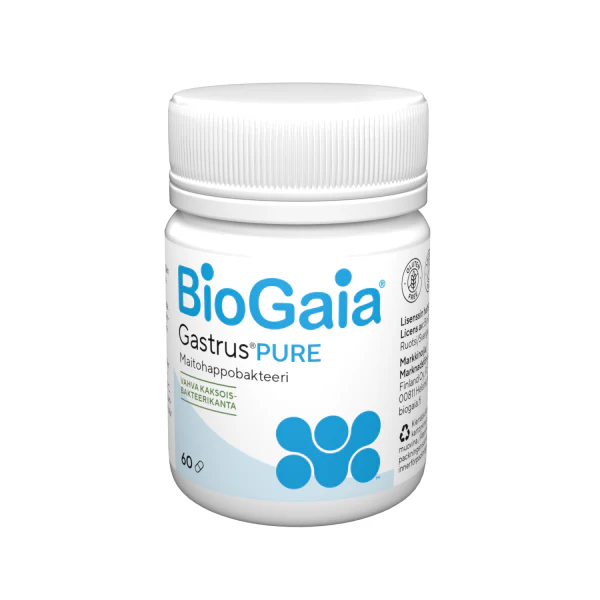 BioGaia Gastrus PURE Capsules 60s