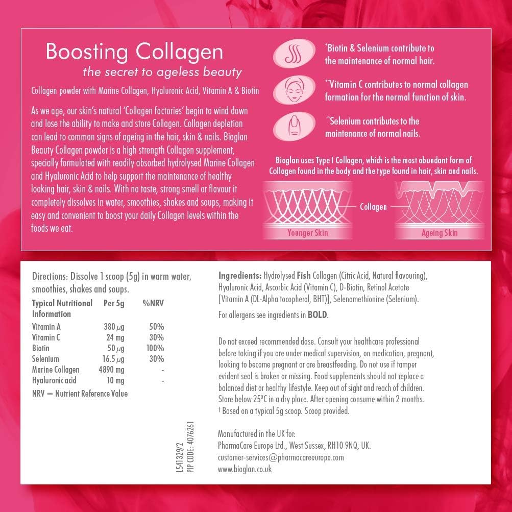 Bioglan Beauty Collagen Powder 151g - Image 7