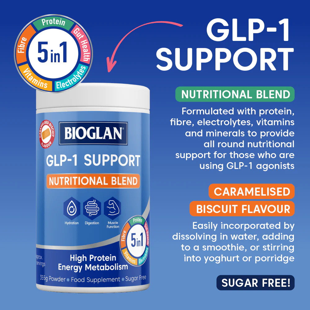 Bioglan GLP-1 Support Powder Nutritional Blend 355g - Image 2