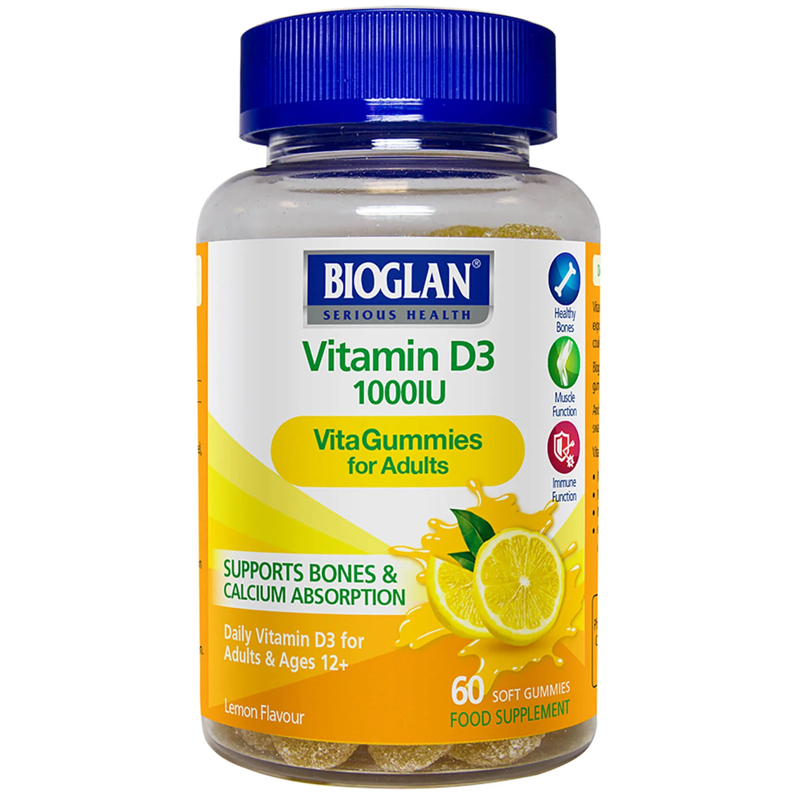Bioglan Vitamin D3 1000Iu 60 Vitagummies