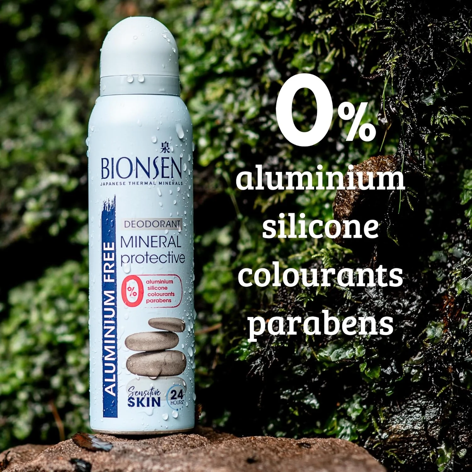 Bionsen Sensitive Aluminium Free Deodorant Spray 150ml - Image 2