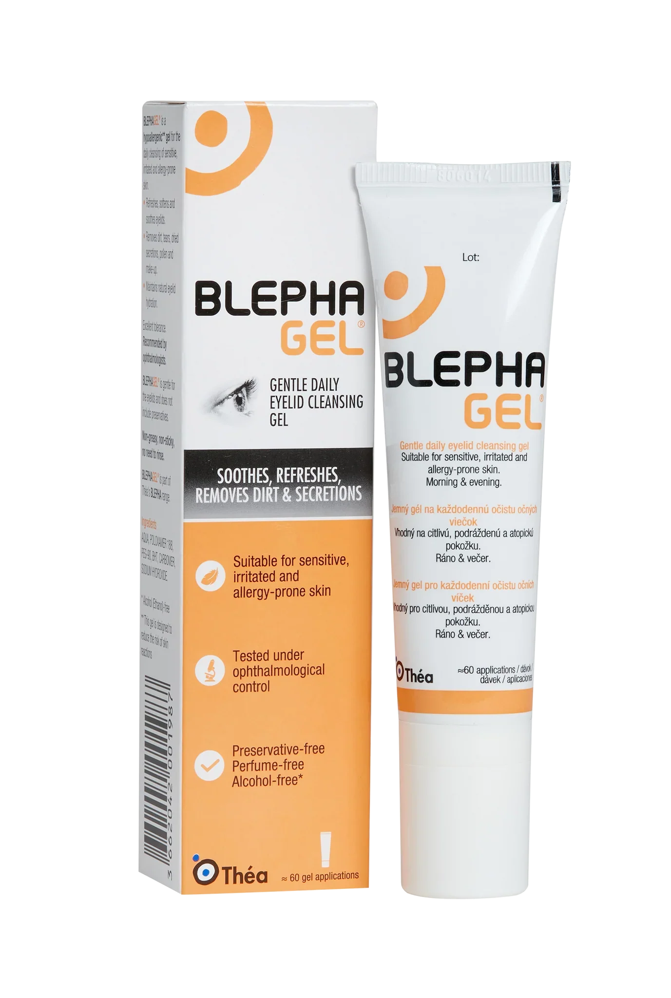 BlephaGel Preservative Free Eyelid Cleansing Gel 30g