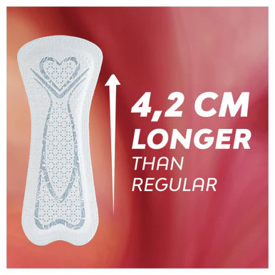 Bodyform Extra Protection All Fluid Liner Long 24s - Image 5