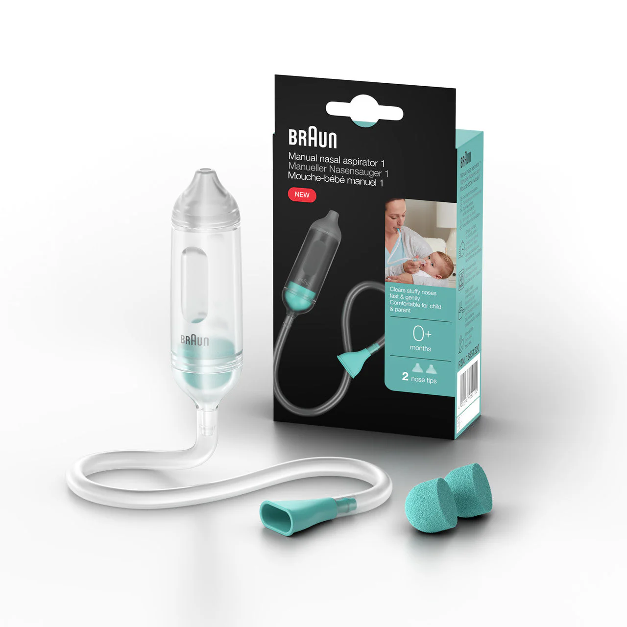 Braun Manual Nasal Aspirator 1 & Filters Bundle Pack - Image 6