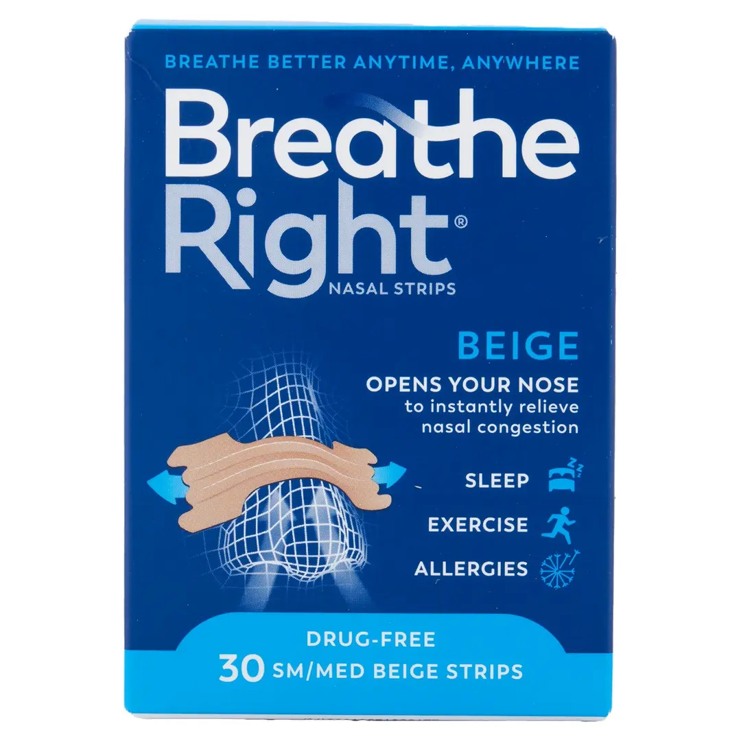 Breathe Right Nasal Strips Original S/M 30 x 6 - Image 2