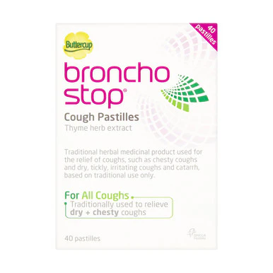 Buttercup Bronchostop Cough Pastilles 40 Pack
