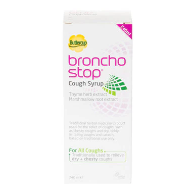 Buttercup Bronchostop Cough Syrup 240ml