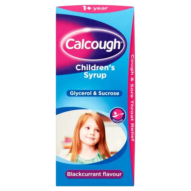 Calcough Infant Syrup 125ml (Apple Flavour)