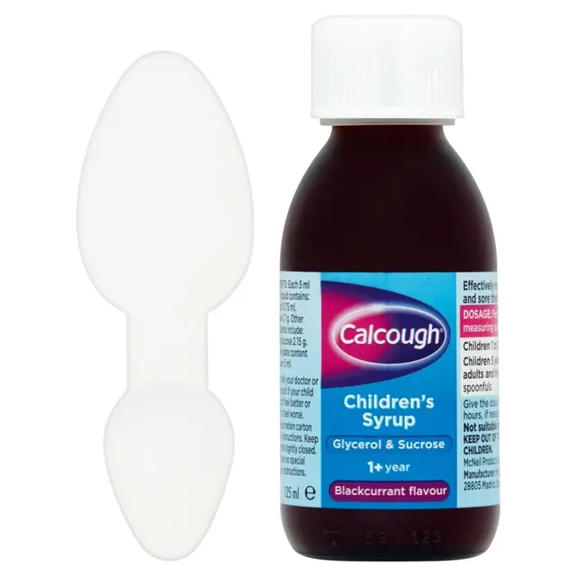 Calcough Infant Syrup 125ml (Apple Flavour) - Image 3