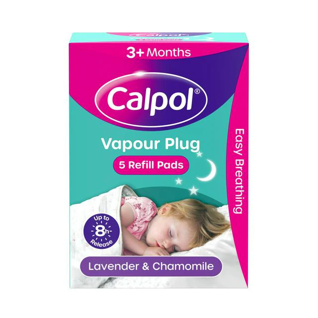 Calpol Vapour Plug Refills Lavender & Chamomile 5 Refill Pads