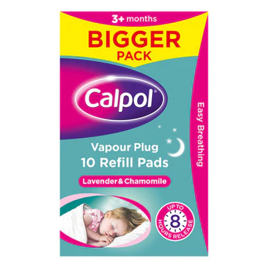 Calpol Vapour Plug XL Refill Pads 10 Pack