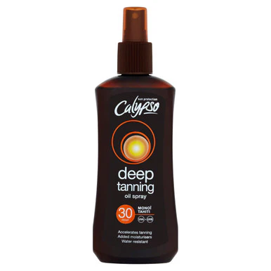 Calypso Sun Protection Deep Tanning Oil Spray 30 200ml